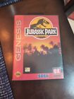 Jurassic Park (Sega Genesis, 1993) Complete In Box  - TESTED