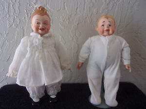 New ListingFaith Wick Doll lot Nicholas & Eve porcelain dolls Limited Edition  W/ Stand