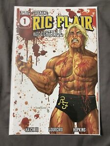 Ric Flair #1 2023 Battle Damage Virgin Variant WWF WWE Nature Boy Comic Book NM