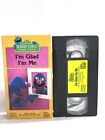 My Sesame Street Home Video I'm Glad I'm Me VHS 1986 Tape With Activity Book