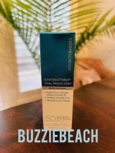 ColoreScience Sunforgettable MEDIUM Total Protection Brush On Shield SPF 50 NEW