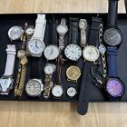 Lot Of 20 Women/Men'Watches Parts/Repair Only Timex Wittnauer Citizen  Geneva