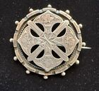 Antique Victorian Sterling Silver Foliate Brooch - Victorian Aesthetic