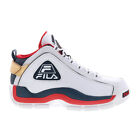 Fila Grant Hill 2 Game Break Mens White Leather Athletic Basketball Shoes