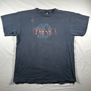 Vintage Phish 1995 Summer Tour Concert T-Shirt Large Band Double Stitch Faded