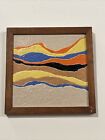 New ListingStriking Tile Painting Abstract Mid Century Modernism Expressionism Mystery Art