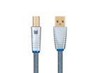 Monolith USB Digital Audio Cable, USB A to USB B - 2m, 22AWG, Oxygen-Free Copper