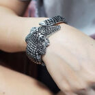 Bali alligator chunky wrap bracelets
