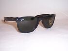 New RAY BAN Sunglasses WAYFARER 2132 901 BLACK/GREEN 58mm AUTHENTIC