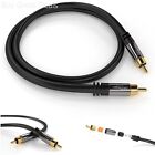 Audio Cable 25 Ft Digital Audio Dual Shielded Subwoofer Cable Stereo RCA Cord
