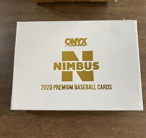 2020 Onyx Nimbus Baseball Sealed Hobby Box