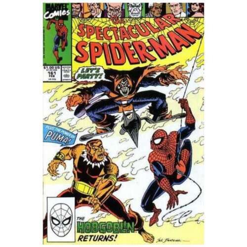 Spectacular Spider-Man (1976 series) #161 in NM minus cond. Marvel comics [o