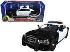 Motormax 1/24 LIGHTS & SOUNDS Blank Black & White Dodge Charger Police Car 79533
