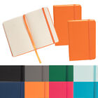 3pk Simply Genius Leatherette A6 Journal 3.7”x5.7” Writing Notebook Lined Paper