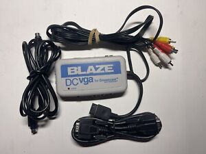 Blaze DC vga for Dreamcast Includes VGA, S-video, And AV Cables