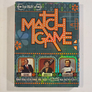 The Best Of Match Game DVD 2006 w SLIPCOVER + INSERT 4-DISC SET GAME SHOW NR