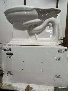 4 PC Wholesale Bathroom Toilets Pallet Lot. 5 Kohler 4380-0 Toilet Bowls