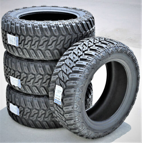 4 Tires Maxtrek Mud Trac LT 33X12.50R18 Load E 10 Ply MT M/T