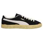 Puma Suede Vtg The Neverworn Lace Up  Mens Black, White Sneakers Casual Shoes 38