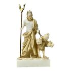 Hades Pluto Greek God of Underworld & Cerberus Handmade Statue Figurine 5.1 in