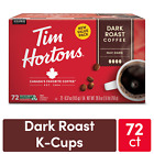 Tim Hortons Dark Roast K-Cup Coffee Pods for Keurig Brewers, Recyclable,new