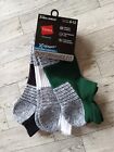 Hanes Premium Men's Nylon Performance Heel Shield Low Cut Socks 3pk - Shoe 6-12