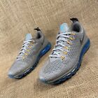 Nike Air Max Running Shoes Walking Training Motion Gray Blue  Mens Size 12