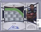 KENNETH WALKER III 2023 NATIONAL TREASURES ROOKIE PATCH AUTO 23/99 RPA RC