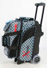 New XStrike Gray/Bk  2 Ball Deluxe Roller. ++Free Add-A-Bag
