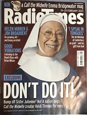 RADIO TIMES TV DONT DO IT Feb 2022 CALL MIDWIFE Beach Boys Helen Mirren Magazine
