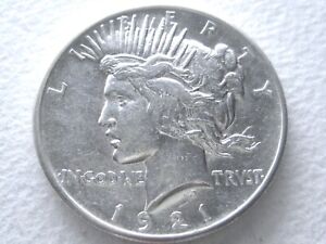 1921 Peace Dollar, High Quality Extreme Details (18-G)+++++