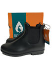 Sporto Women’s Waterproof Black Matte Ankle Boots Size 8 Retail 89$Winter/Spring