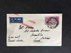 INDIA 1930 8a AIR MAIL ON COVER TO CANADA 
