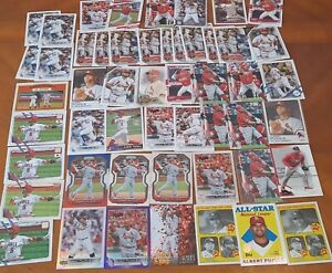 (51X) ALBERT PUJOLS - Lot Of 51 Cards - INSERTS REFRACTOR NUMBERED PRIZM