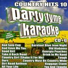 2012 Party Tyme Karaoke Country Hits 10 inc Blake Shelton, Toby Keith songs NEW