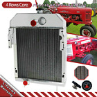Aluminum 4Row Tractor Radiator Fit Case International Farmall 300 & 350 61704R93