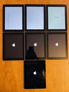 New ListingApple iPad Lot 7 PCs Mix Generation Wifi READ