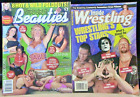LOT BEAUTIES OF WRESTLING Dec 1998 Magazine NITRO GIRLS Sable Inside Wrestling