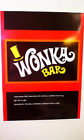 World's Largest Willy Wonka Bar Wrapper & golden ticket-can be used as a poster!