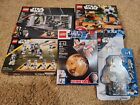 NEW Star Wars Lego Set Lot-Lot of 5-75324-75332-75345-40557-9675