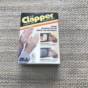 The Clapper - Vintage 1984 Original Box - Clap On Clap Off with manual