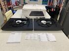 2 X Sony PS-LX310BT Bluetooth Turntables with built-in Phono Pre-Amp, Black.