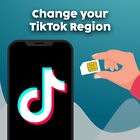 Sim Card for TikTok to Change your Region for Country Targeting