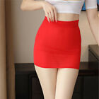 Sexy Womens Short Mini Skirt Lingerie See Through Skirts Bodycon Club Nightwear