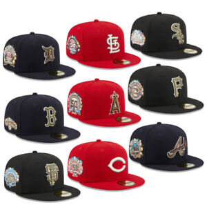 NEW ERA NEWERA 59FIFTY 5950 Fitted CAP *SIDE PATCH* MLB Baseball Hat