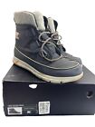 Sorel Explorer Carnival Womens Size 9 Lace Up Mid Shoes winter Boots dark slate