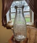 1922 Dated Fairfield Farms Dairy Bowman Baltimore MD Milk Bottle Emb Ribbed Old