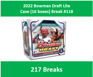 Jonatan Clase 2022 Bowman Draft Lite Case (16box) Break #118