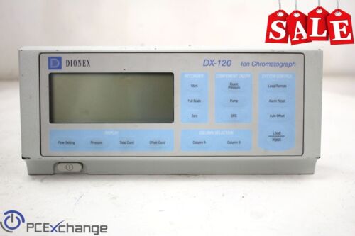 DIONEX DX-120 Ion Chromatograph - FRONT PANEL