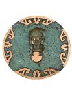 VTG Copper Tumi Knife Inca Decorative Metal Plate Wall Hanging Peruvian Peru